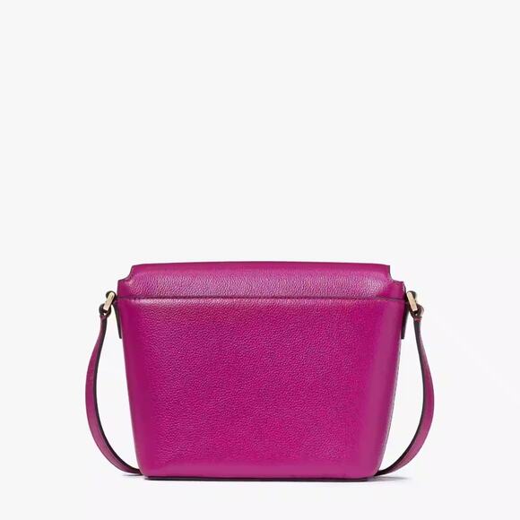 NWT Kate Spade Elsie Pebbled Leather Crossbody/ Baja Rose - Picture 7 of 10